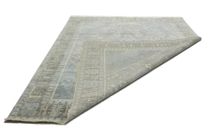 Taupe Tribal 9x12 Indo-Joshaghan Oriental Rug