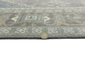 Muted Gray Tribal 8X10 Indo-Joshaghan Oriental Rug