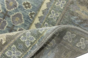 Muted Gray Tribal 8X10 Indo-Joshaghan Oriental Rug