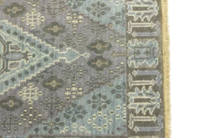 Muted Taupe Tribal 2X3 Indo-Joshaghan Oriental Rug
