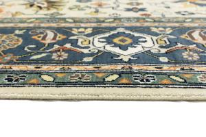 Cream Geometric Transitional 9x12 Chobi Oriental Rug