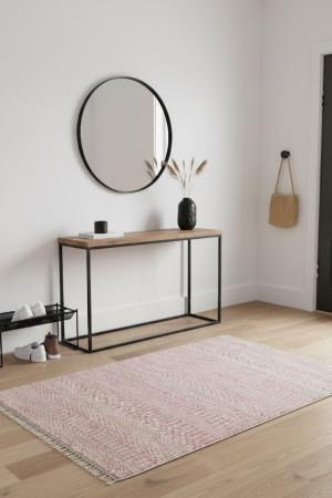 Pink Grass Design 2X3 Modern Oriental Rug