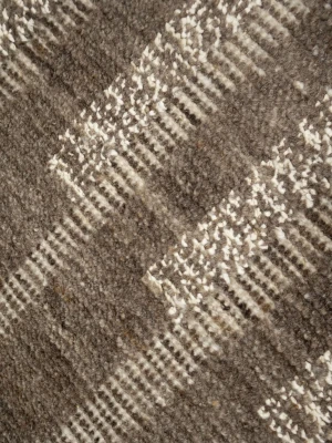 Brown Abstract 8X10 Modern Oriental Rug