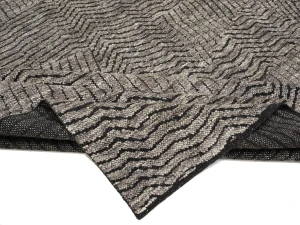 Dark Brown Abstract 10X14 Modern Rug