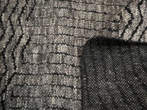 Dark Brown Abstract 10X14 Modern Rug