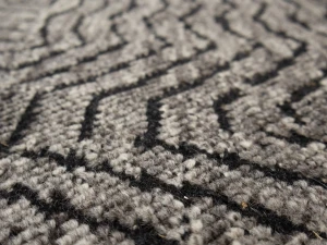 Dark Brown Abstract 10X14 Modern Rug