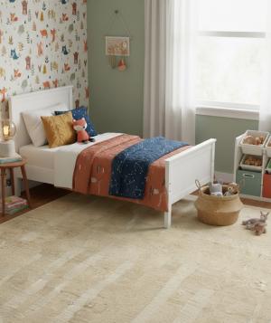 Beige Abstract 8X10 Modern Oriental Area Rug