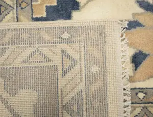 Muted Floral Colorfast 12x12 Oushak Chobi Oriental Square Rug