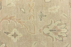 Muted Pinkish Beige Floral 12x15 Transitional Oriental Area Rug