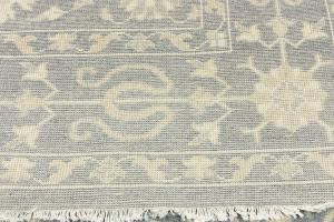 Muted Floral 9x12 Transitional Oriental Area Rug