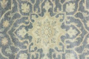 Muted Floral 9x12 Transitional Oriental Area Rug