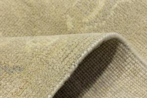 Muted Beige Floral 10x14Transitional Oriental Area Rug