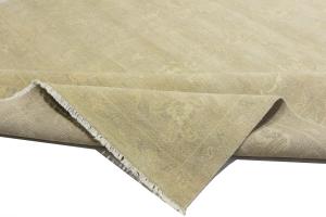 Muted Beige Floral 10x14Transitional Oriental Area Rug