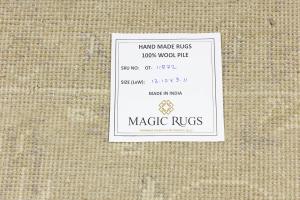 Muted Beige Floral 10x14Transitional Oriental Area Rug