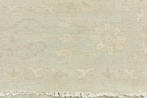 Muted Aqua Blue Floral Transitional 12x15 Oriental Area Rug