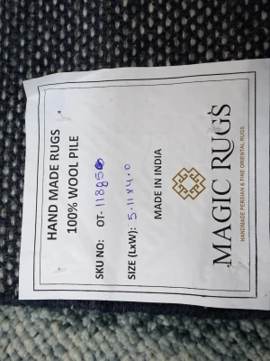 Cream Abstract 4X6 Modern Rug