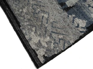 Gray Abstract 4X6 Modern Rug