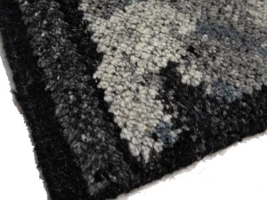 Gray Abstract 4X6 Modern Rug