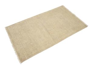 Muted Beige Floral 3X5 Transitional Oriental Rug