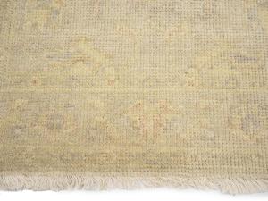 Muted Beige Floral 3X5 Transitional Oriental Rug