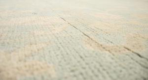 9'11 x 10'1 Hand Knotted Floral Oriental Square Wool Rug