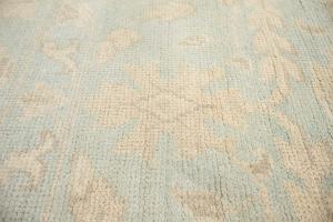 9'11 x 10'1 Hand Knotted Floral Oriental Square Wool Rug