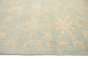 9'11 x 10'1 Hand Knotted Floral Oriental Square Wool Rug