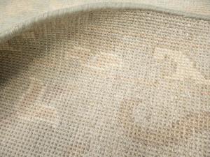 Muted Aqua Green Floral 12x12 Transitional Oriental Square Rug