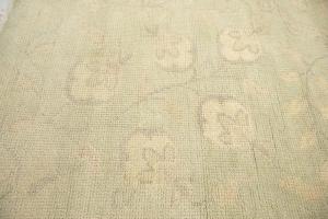 9'11 x 10' Hand Knotted Floral Oriental Square Wool Rug