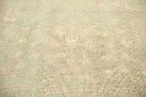 9'11 x 10' Hand Knotted Floral Oriental Square Wool Rug