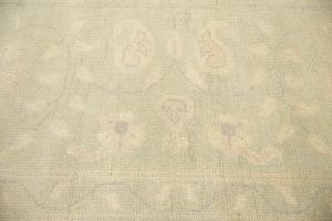 9'11 x 10' Hand Knotted Floral Oriental Square Wool Rug