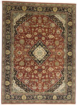 Red Floral Transitional 9X12 Chobi Oriental Rug