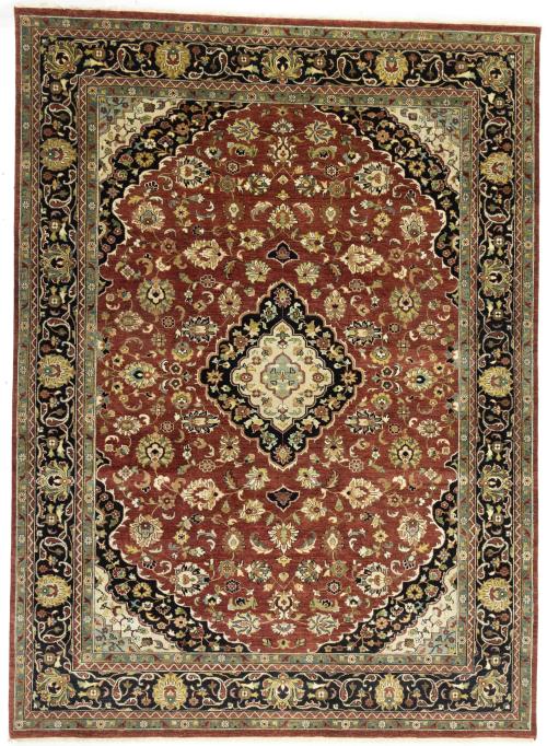 Red Floral Tribal 9x12 Chobi Oriental Rug