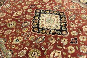 Red Floral Transitional 9X12 Chobi Oriental Rug