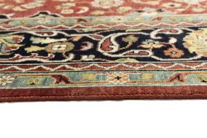 Red Floral Transitional 9X12 Chobi Oriental Rug