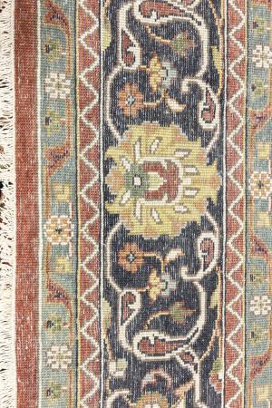 Red Floral Transitional 9X12 Chobi Oriental Rug