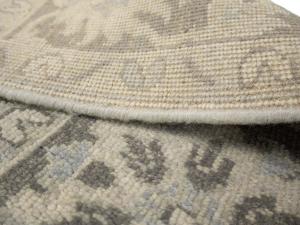 Muted Ivory Floral 6x9 Chobi Oriental Rug