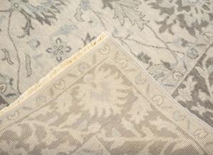 Muted Ivory Floral 6x9 Chobi Oriental Rug