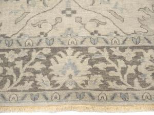 Muted Ivory Floral 6x9 Chobi Oriental Rug
