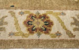 2'0 x 3'0 Hand Knotted Peshawar Floral Oriental Wool Rug