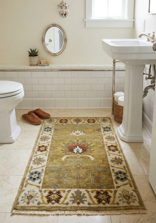 2'0 x 3'0 Hand Knotted Peshawar Floral Oriental Wool Rug