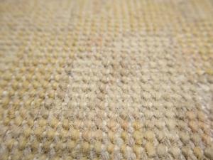 Muted Golden Yellow Floral 2'7X18'1 Transitional Oriental Runner Rug