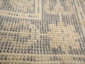 Muted Gray Floral 3x20 Transitional Oriental Runner Rug