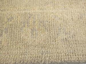 Muted Beige Floral 2'6X18 Transitional Oriental Runner Rug