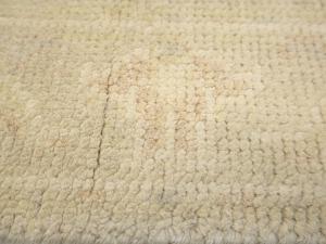 Muted Beige Floral 2'6X18'2 Transitional Oriental Runner Rug