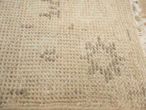 Muted Pinkish Beige Floral 2'6X17'10 Transitional Oriental Runner Rug