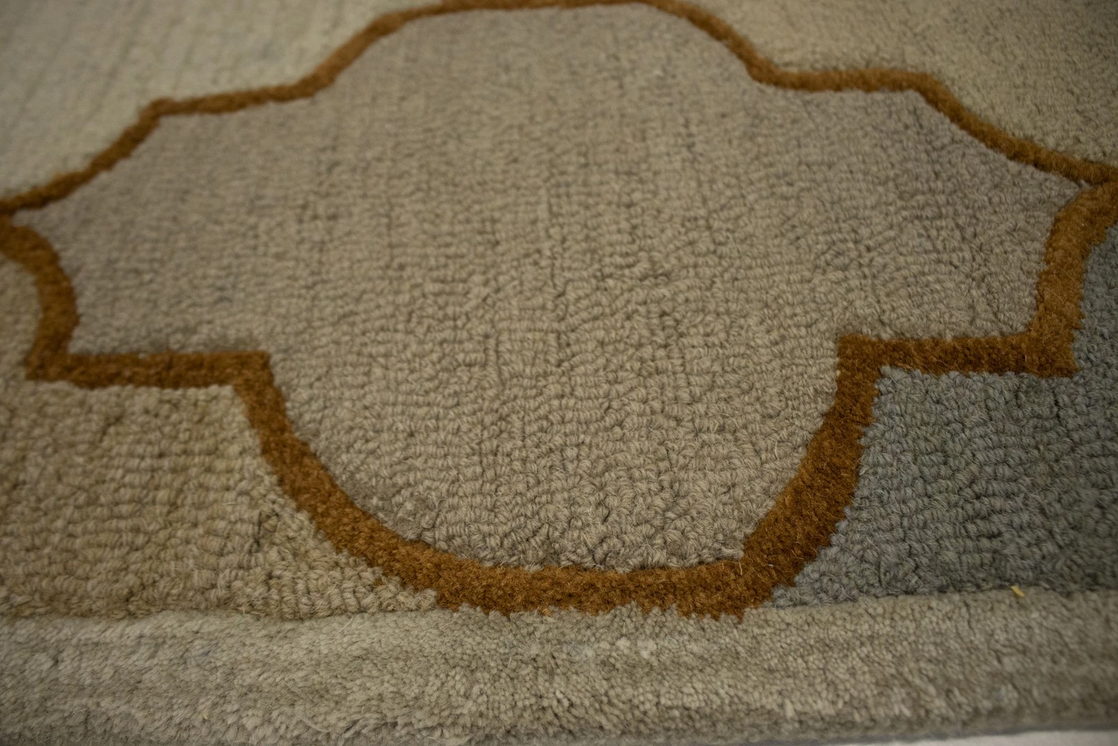5X8 Hand-Tufted Multicolored Trellis Modern Rug - Image 8