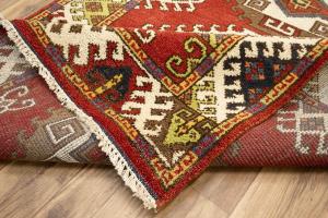 4'0 x 6'1 Hand Knotted Kazak Geometric Modern Pakistan Rug