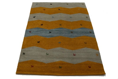 Multicolored Tribal 6X8 Indo-Gabbeh Oriental Rug