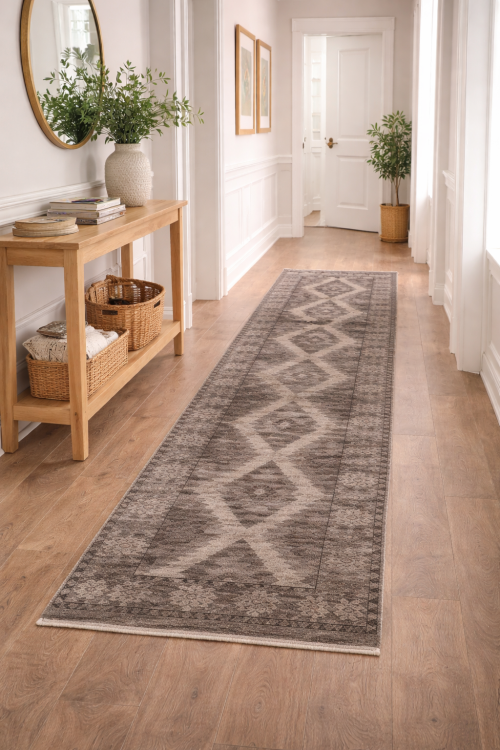 Multicolored Modern 3X10 Indo-Gabbeh Oriental Runner Rug